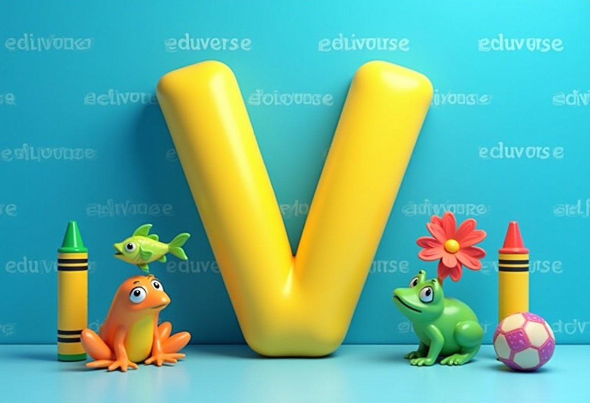 كلمات انجليزية تبدأ بحرف V للأطفال