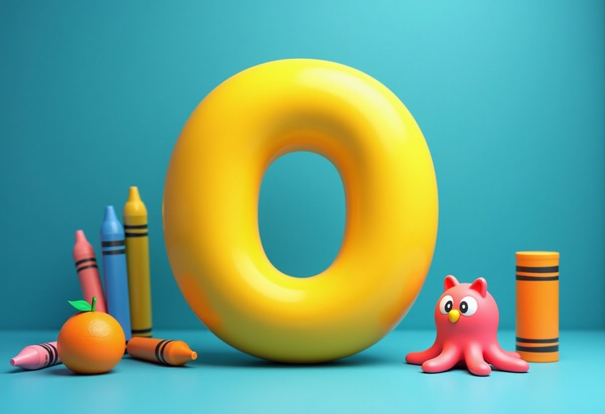 كلمات بحرف O للاطفال