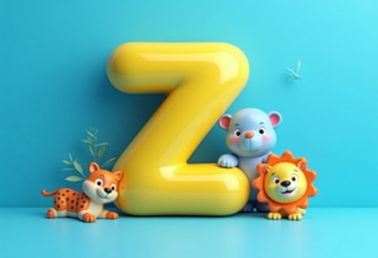 كلمات انجليزية تبدأ بحرف Z للاطفال