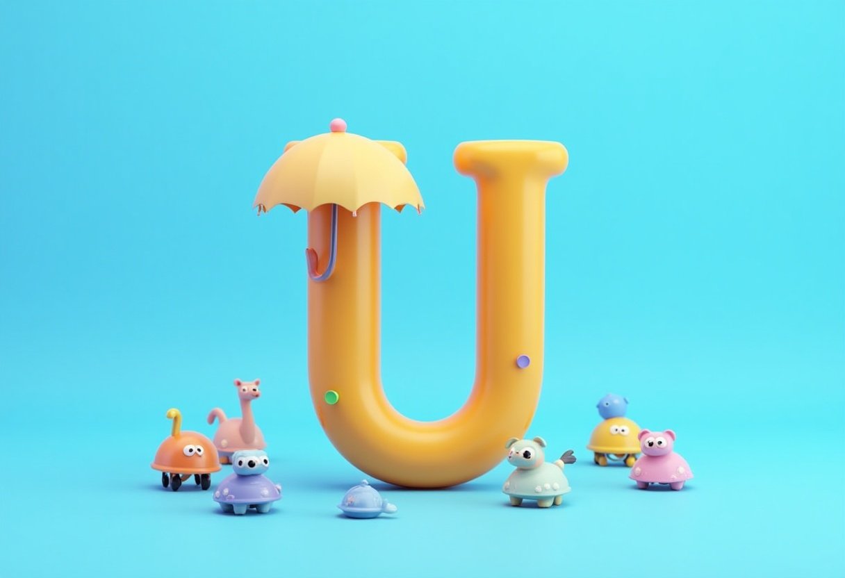 كلمات انجليزية تبدأ بحرف U للاطفال مترجمة