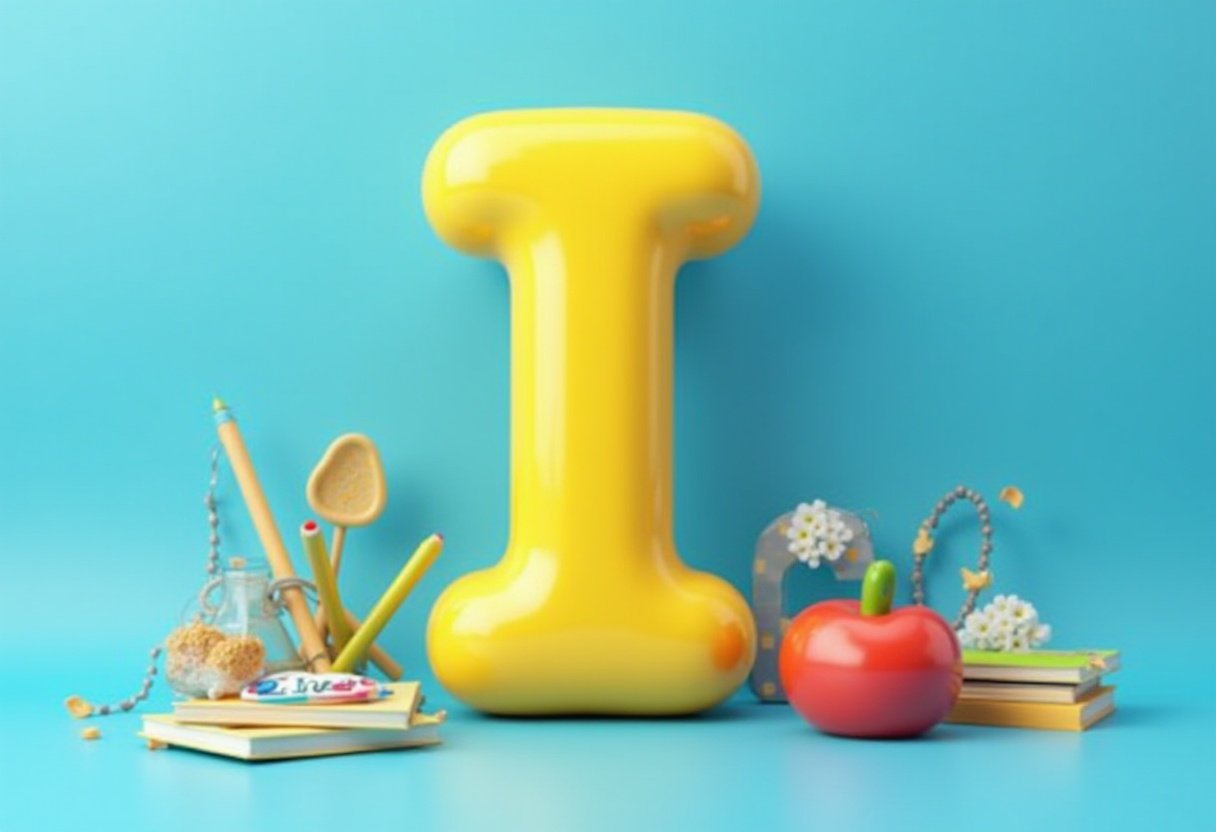 أهم 30 كلمة إنجليزية تبدأ بحرف I للأطفال وكيفية نطق الحرف وتعليمه للطفل