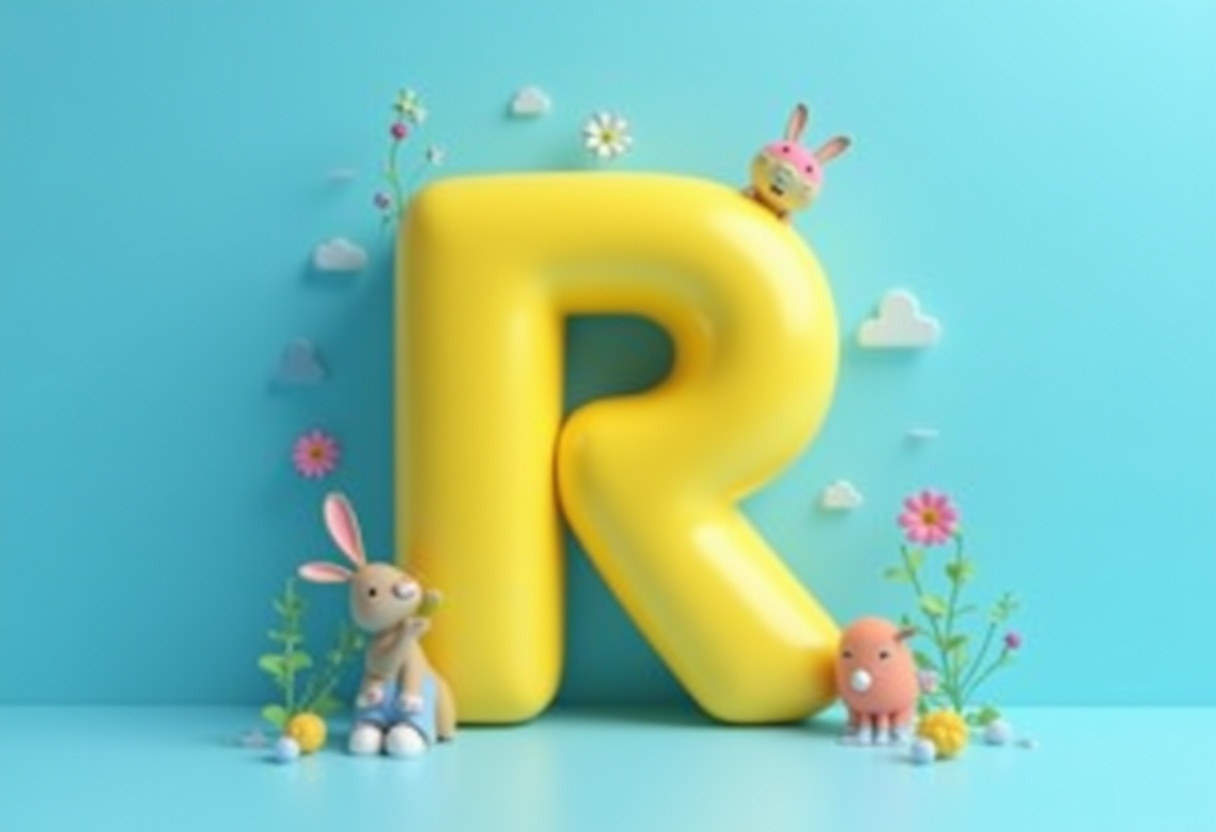 كلمات انجليزية تبدأ بحرف R للاطفال