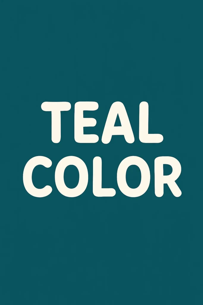 اللون البترولي بالانجليزي