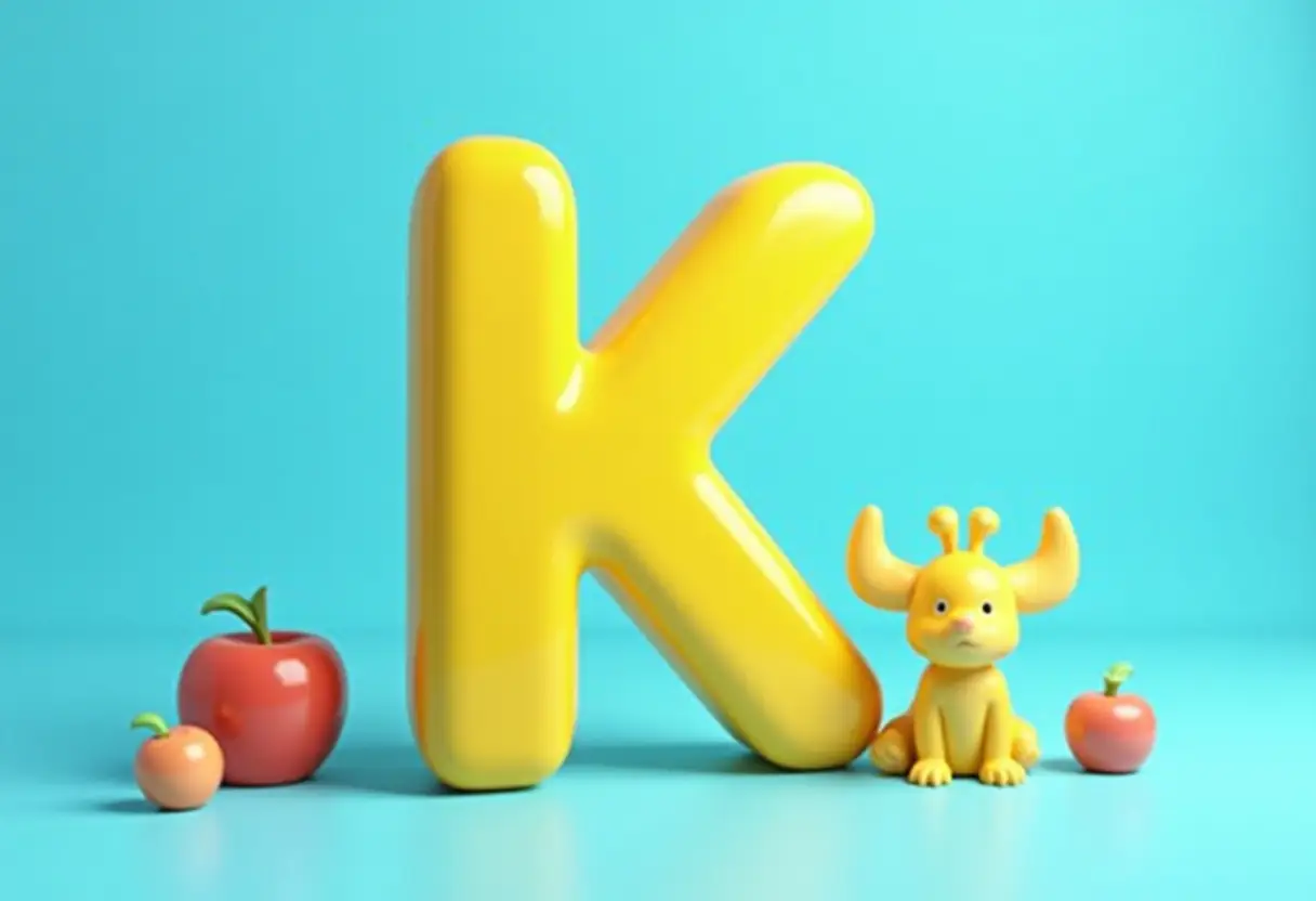 كلمات انجليزية تبدأ بحرف K للاطفال